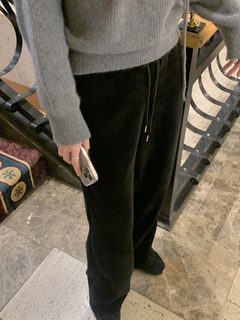 LEGACY韓國代購㊣女裝新品休閑時尚職業人氣25秋冬休閑褲條紋LEGACY休閑褲