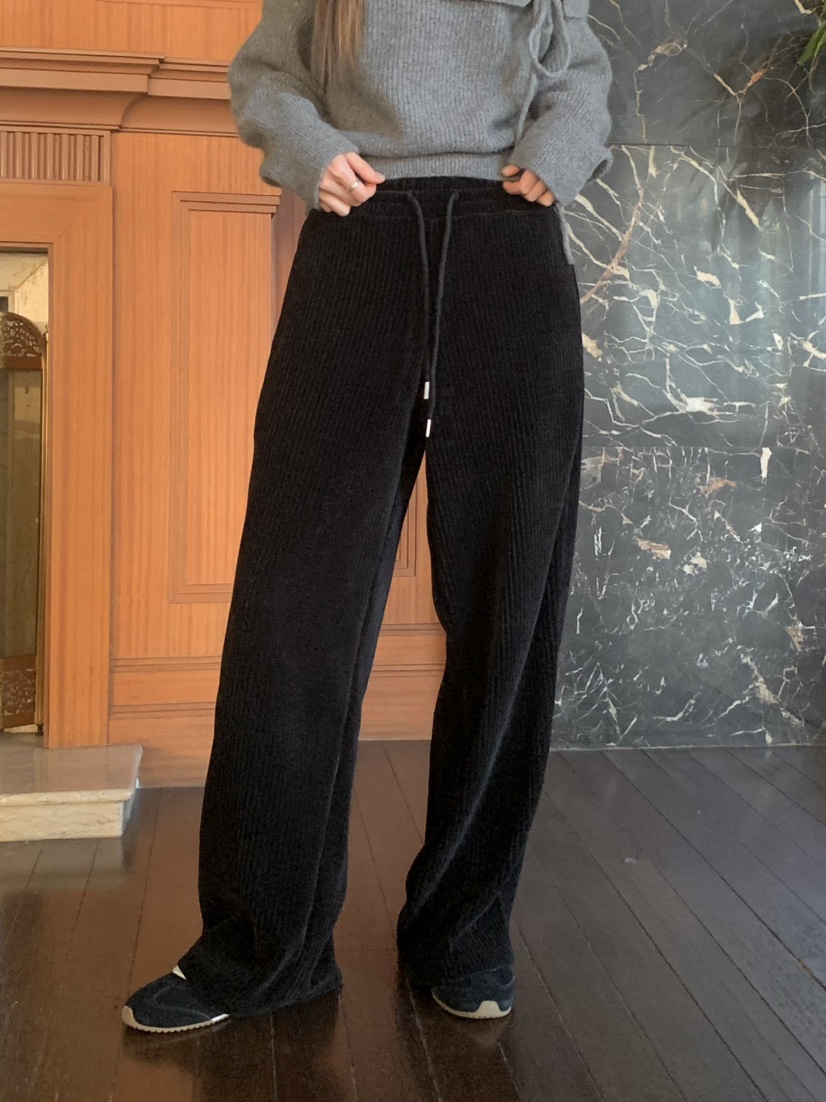 LEGACY韓國代購㊣女裝新品休閑時尚職業人氣25秋冬休閑褲條紋LEGACY休閑褲