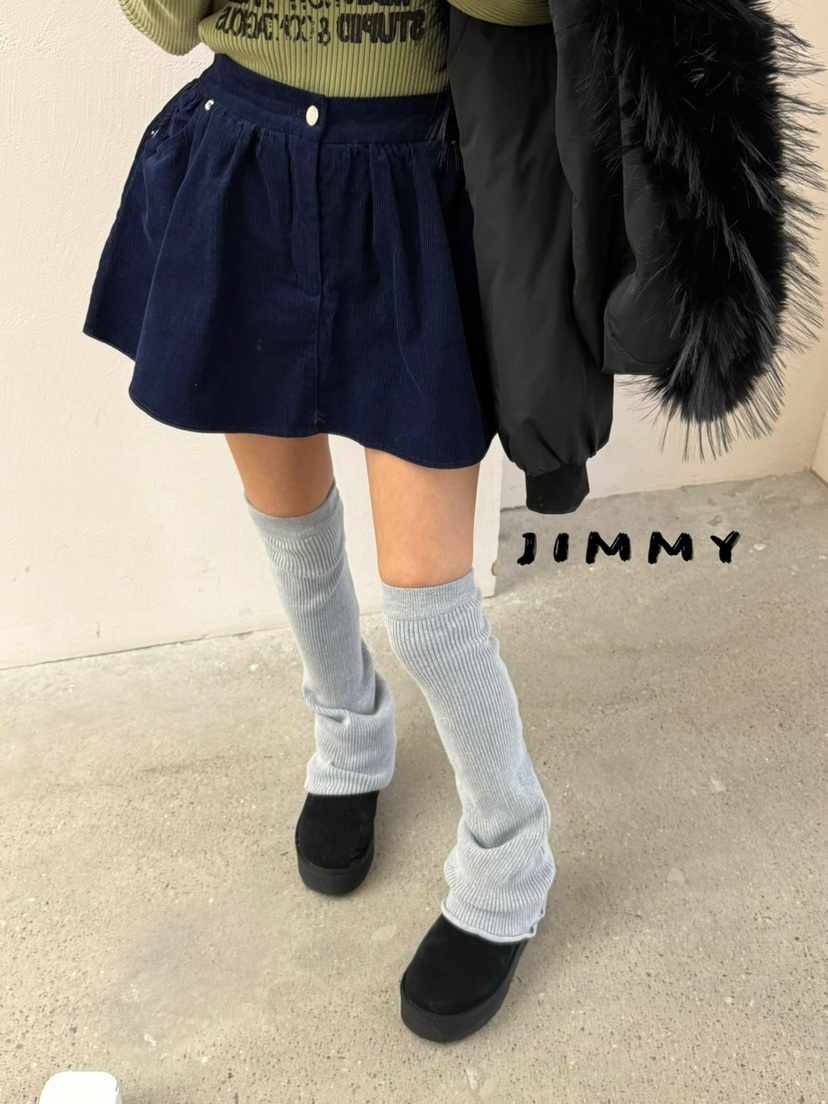 JIMMY東大門㊣直郵女裝新款時尚人氣休閑25秋冬推薦短裙燈芯絨JIMMY/REMAKE短裙