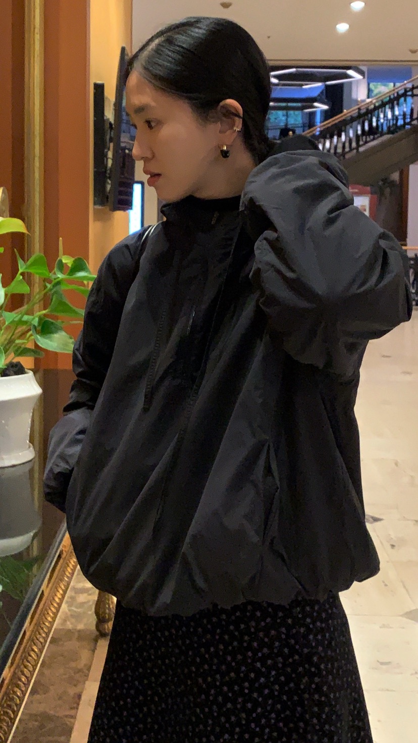 OVER RICH東大門㊣實拍女裝新品時尚25秋冬衛衣連帽衫拉鏈OVER RICH衛衣