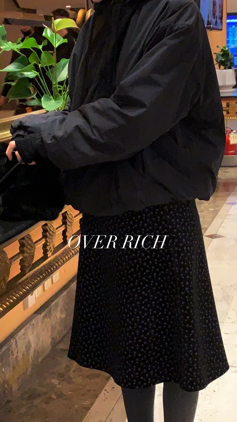 OVER RICH東大門㊣實拍女裝新品時尚25秋冬衛衣連帽衫拉鏈OVER RICH衛衣