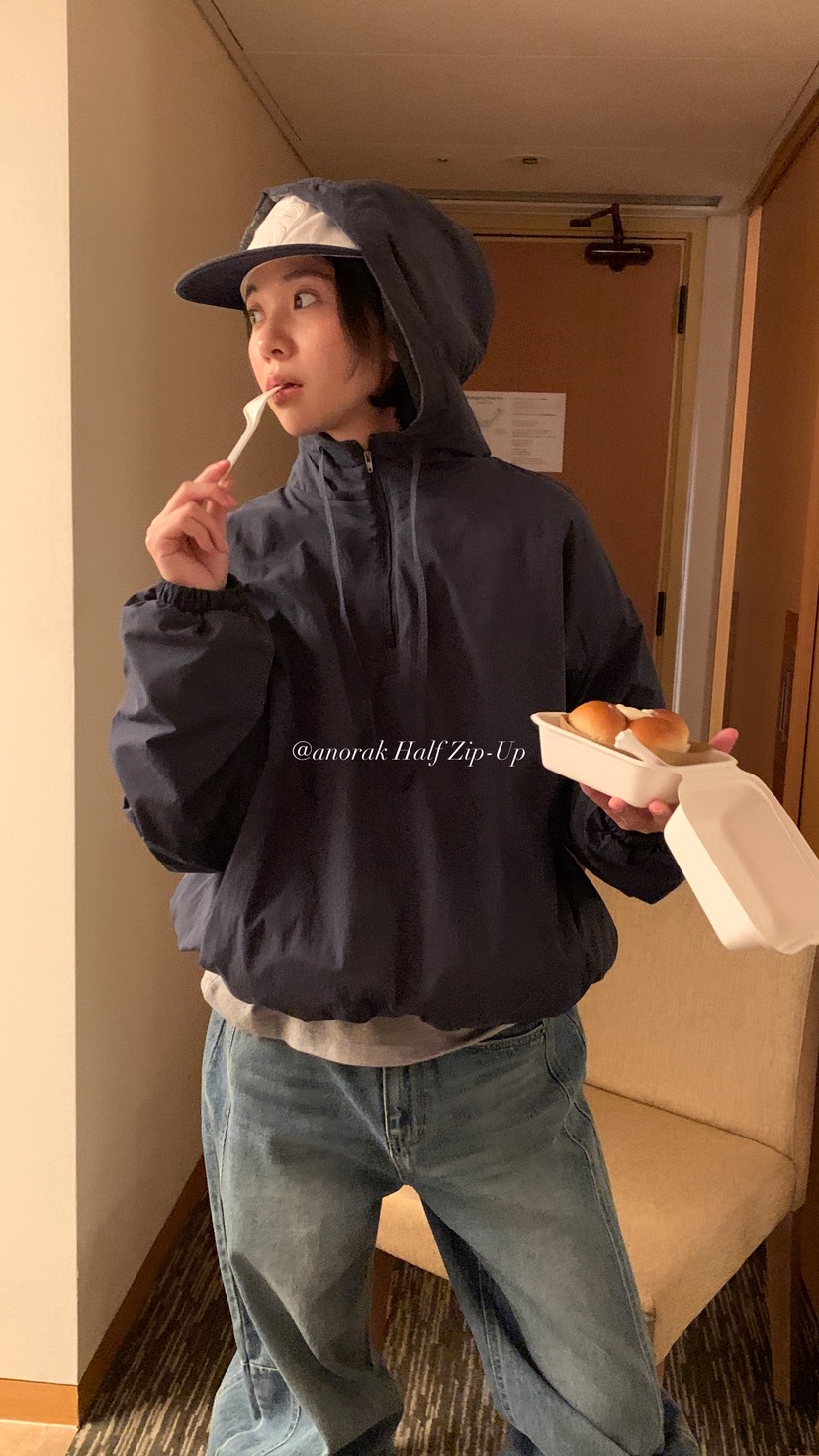 OVER RICH東大門㊣實拍女裝新品時尚25秋冬衛衣連帽衫拉鏈OVER RICH衛衣