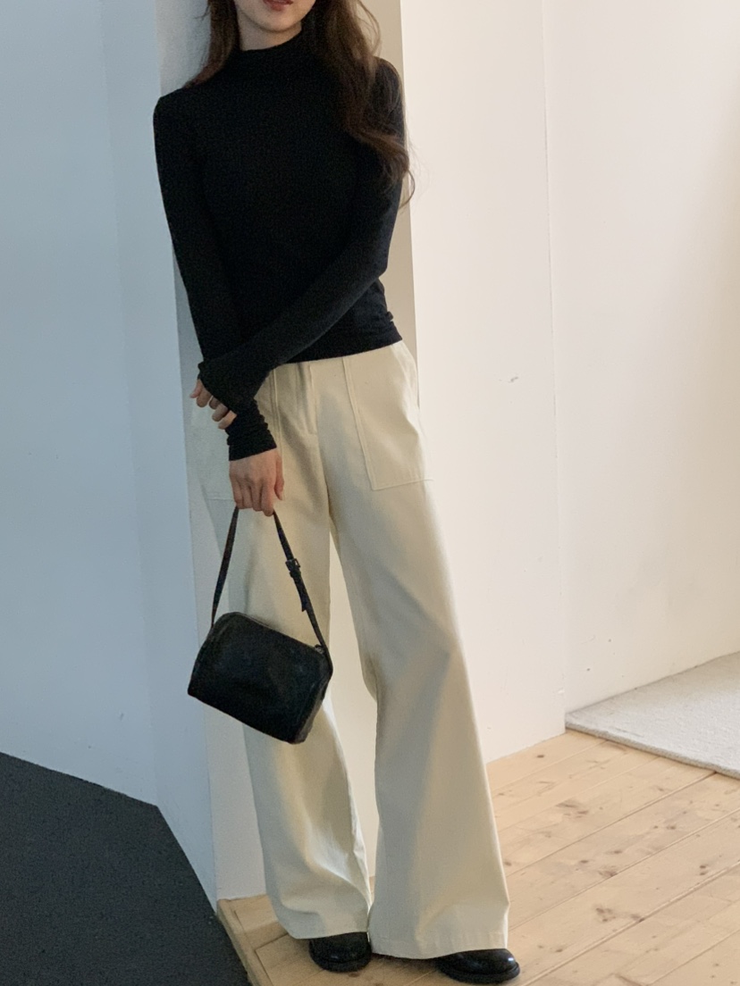 NOTICE韓國代購㊣女士新品熱賣人氣25秋冬時尚推薦職業長袖T恤NOTICE長袖T恤