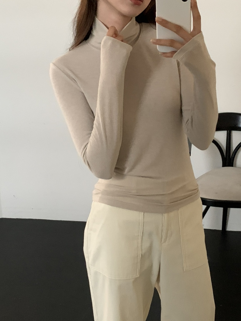 NOTICE韓國代購㊣女士新品熱賣人氣25秋冬時尚推薦職業長袖T恤NOTICE長袖T恤