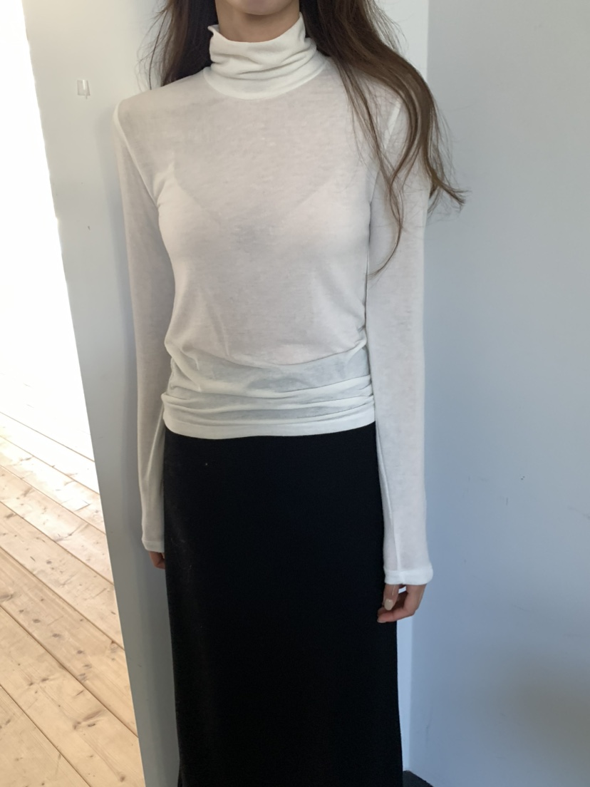 NOTICE韓國代購㊣女士新品熱賣人氣25秋冬時尚推薦職業長袖T恤NOTICE長袖T恤