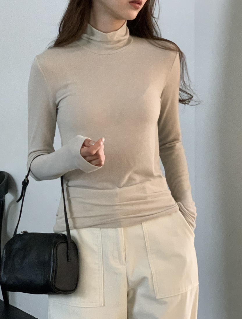 NOTICE韓國代購㊣女士新品熱賣人氣25秋冬時尚推薦職業長袖T恤NOTICE長袖T恤