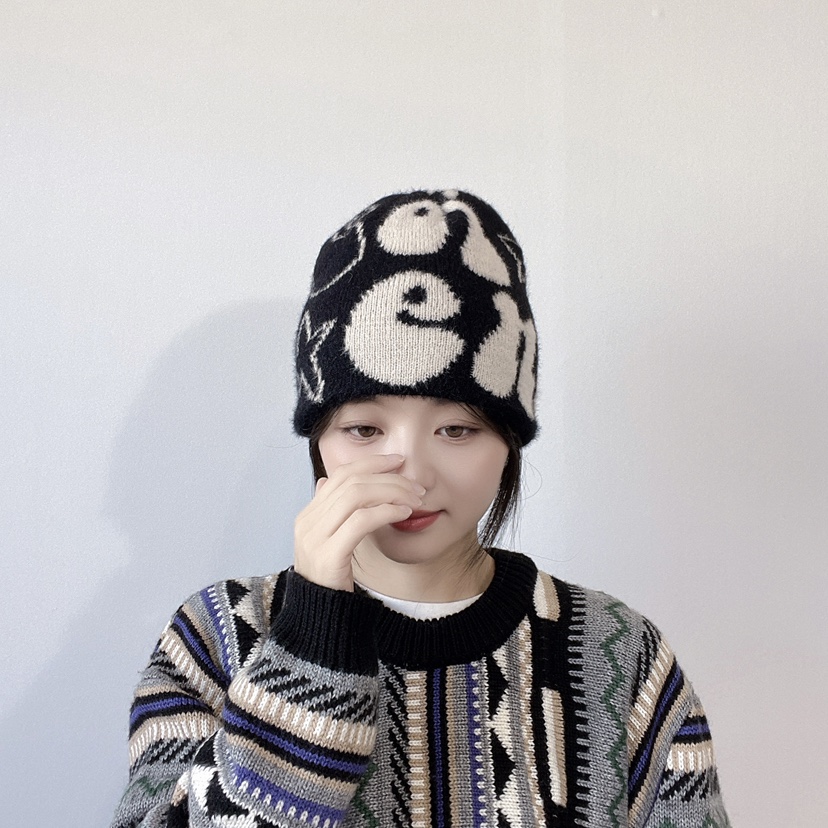 LOVELY HAT韓國代購㊣女士新款時尚推薦熱賣職業25秋冬帽子LOVELY HAT帽子圖色1