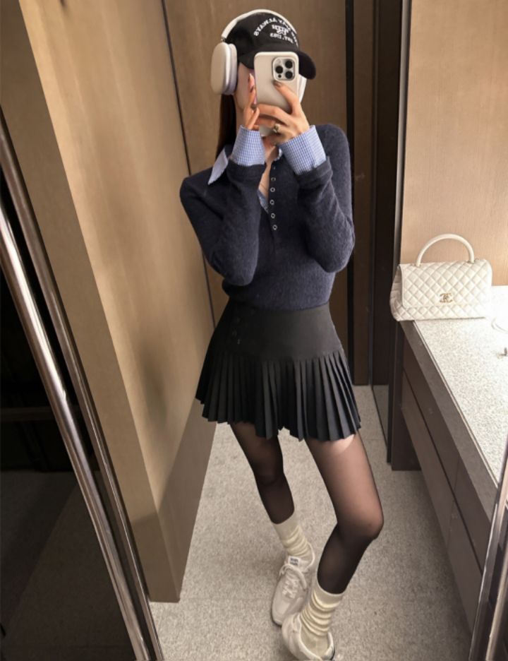 HEY/TO SEWING韓國代購㊣女士新款時尚人氣職業推薦長袖T恤BY HEY/TO SEWING長袖T恤