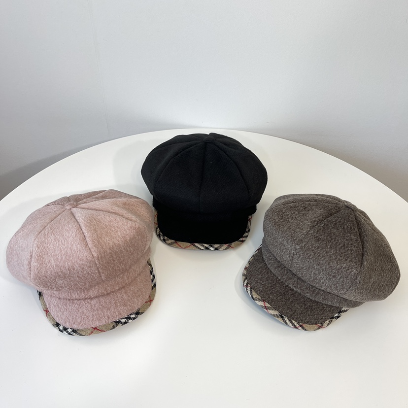 LOVELY HAT韓國代購㊣女士新款人氣職業推薦時尚休閑25秋冬帽子LOVELY HAT帽子