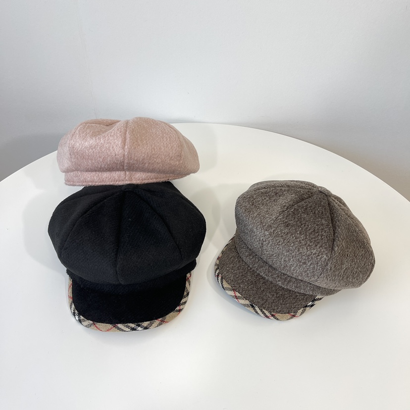 LOVELY HAT韓國代購㊣女士新款人氣職業推薦時尚休閑25秋冬帽子LOVELY HAT帽子