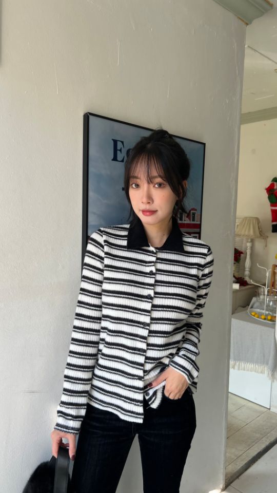 HEY/TO SEWING韓國直郵㊣女裝新款人氣職業休閑時尚長袖T恤BY HEY/TO SEWING長袖T恤