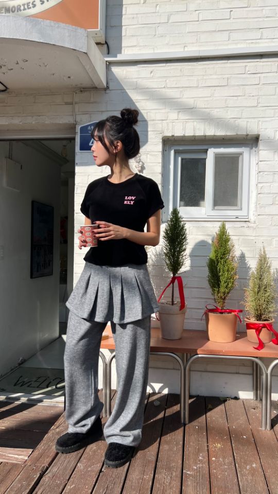 HEY/TO SEWING東大門㊣代購女裝新款熱賣人氣職業T恤絲絨BY HEY/TO SEWINGT恤