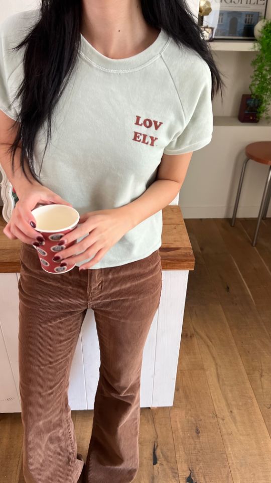 HEY/TO SEWING東大門㊣代購女裝新款熱賣人氣職業T恤絲絨BY HEY/TO SEWINGT恤