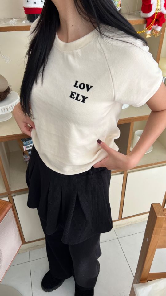 HEY/TO SEWING東大門㊣代購女裝新款熱賣人氣職業T恤絲絨BY HEY/TO SEWINGT恤