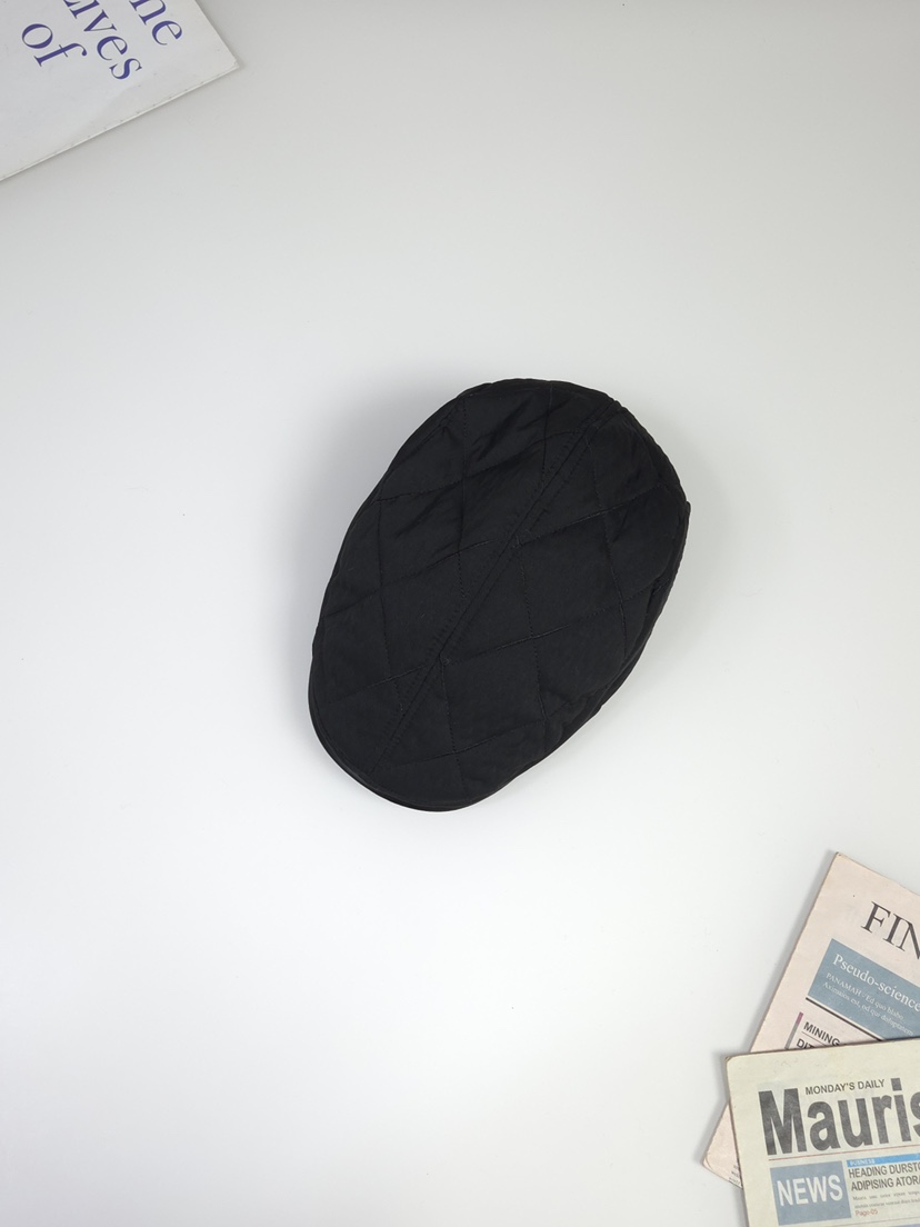 THE HAT-P東大門㊣直郵女士新款人氣推薦職業25秋冬帽子皮革THE HAT帽子圖色2