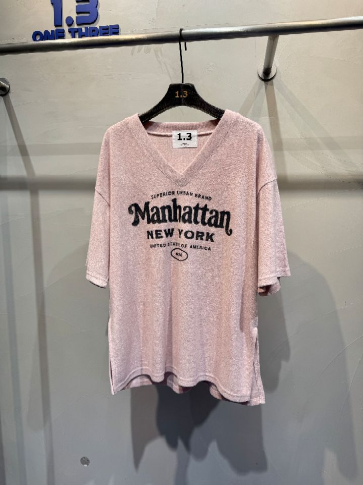 1.3韓國直郵㊣女裝新款熱賣人氣休閑25秋冬時尚職業推薦T恤1.3T恤