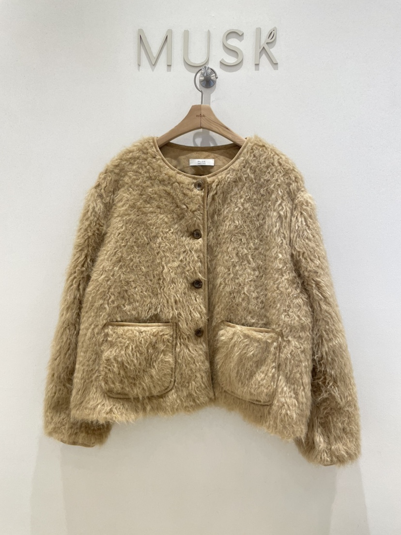MUSK東大門㊣實拍女士新品休閑熱賣時尚25秋冬職業夾克毛皮MUSK夾克圖色2