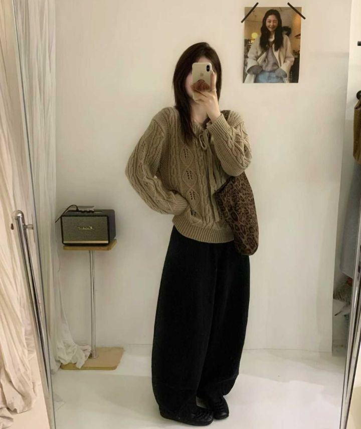 BOBBIE DOLL東大門㊣代購女士新品人氣熱賣25秋冬時尚毛衣BOBBIE DOLL毛衣