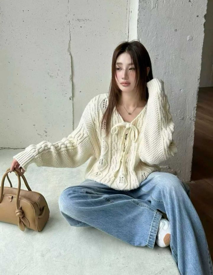 BOBBIE DOLL東大門㊣代購女士新品人氣熱賣25秋冬時尚毛衣BOBBIE DOLL毛衣