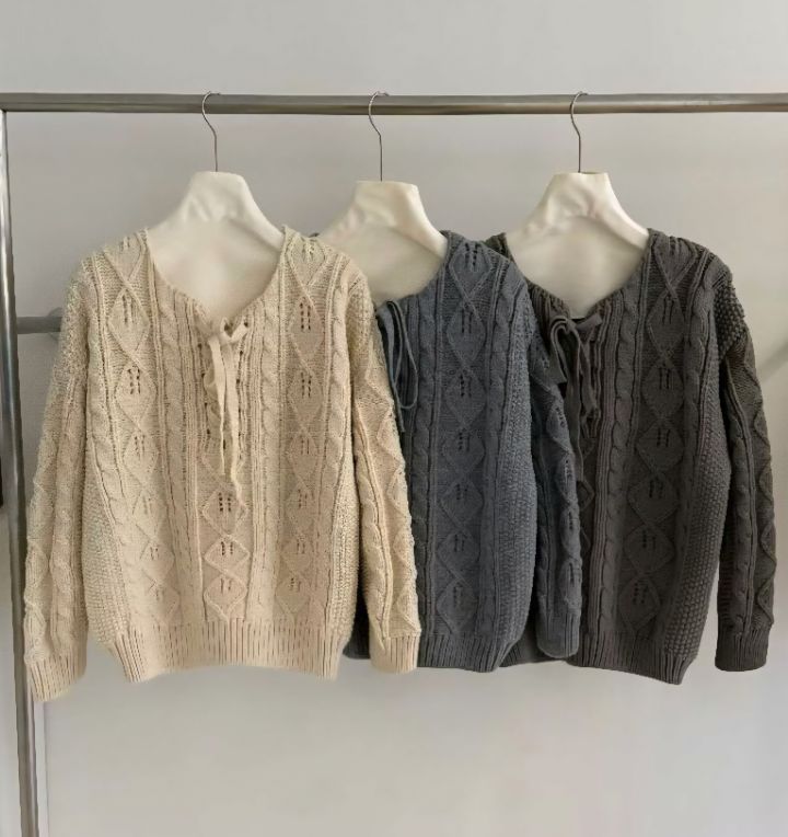 BOBBIE DOLL東大門㊣代購女士新品人氣熱賣25秋冬時尚毛衣BOBBIE DOLL毛衣