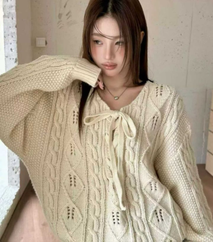 BOBBIE DOLL東大門㊣代購女士新品人氣熱賣25秋冬時尚毛衣BOBBIE DOLL毛衣圖色2