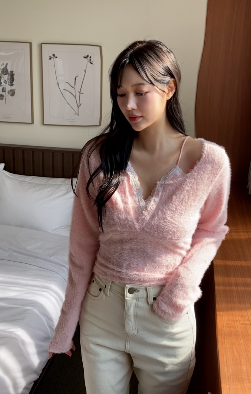 N BROWN東大門㊣直郵女士新款熱賣人氣25秋冬時尚推薦針織衫N BROWN針織衫