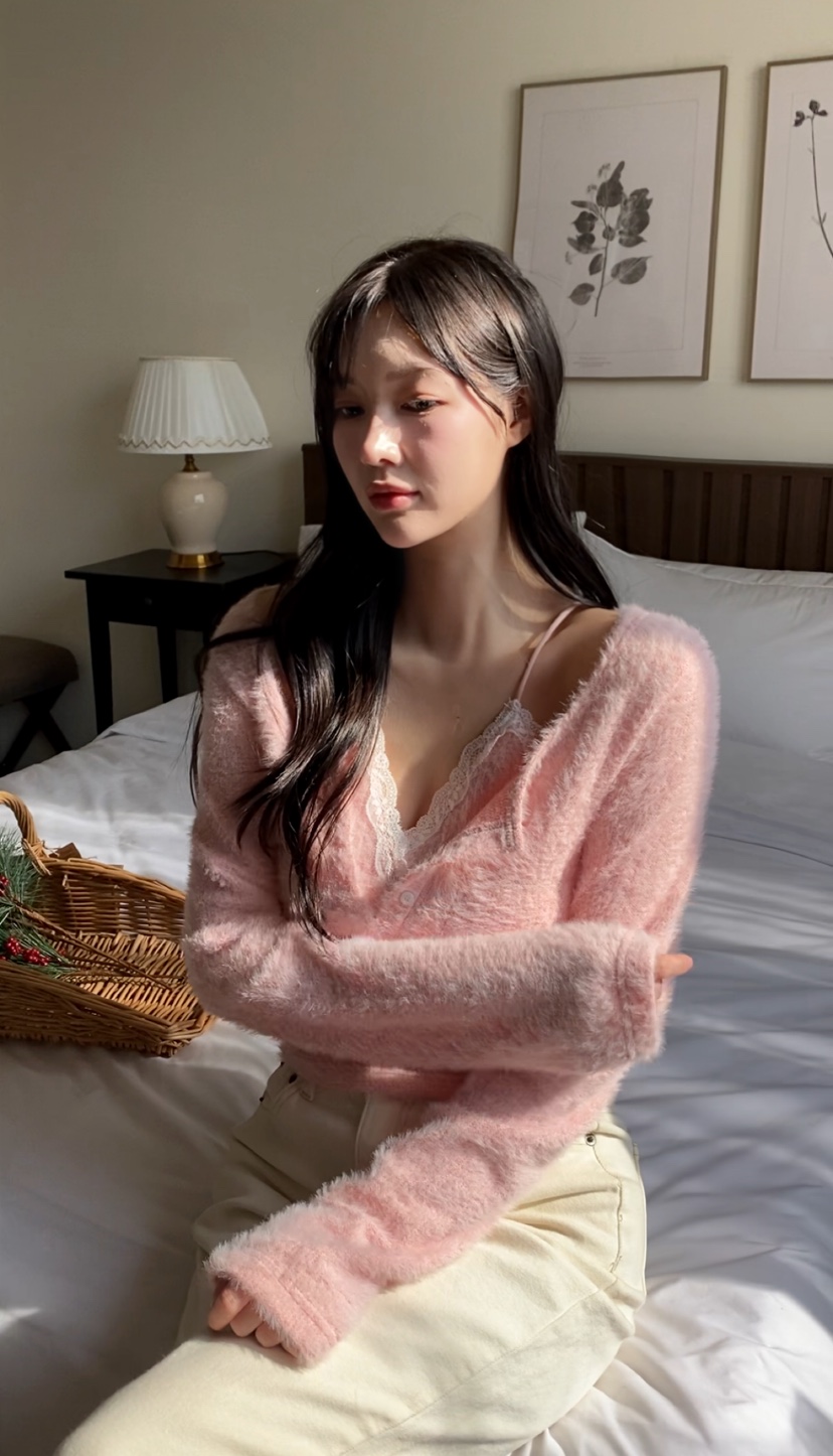 N BROWN東大門㊣直郵女士新款熱賣人氣25秋冬時尚推薦針織衫N BROWN針織衫