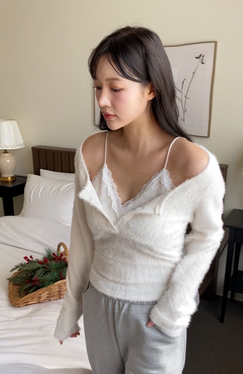 N BROWN東大門㊣直郵女士新款熱賣人氣25秋冬時尚推薦針織衫N BROWN針織衫