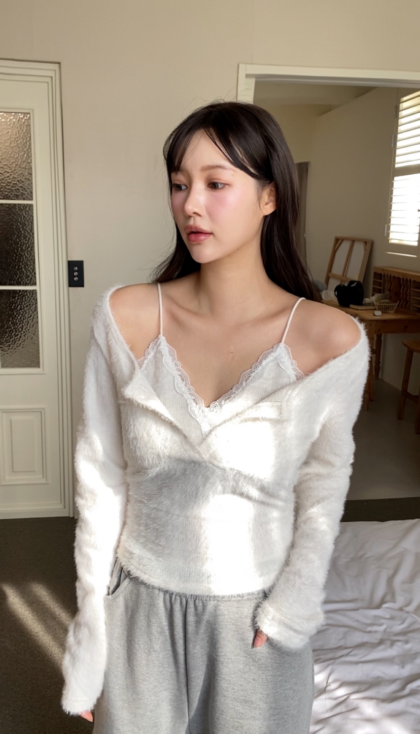 N BROWN東大門㊣直郵女士新款熱賣人氣25秋冬時尚推薦針織衫N BROWN針織衫