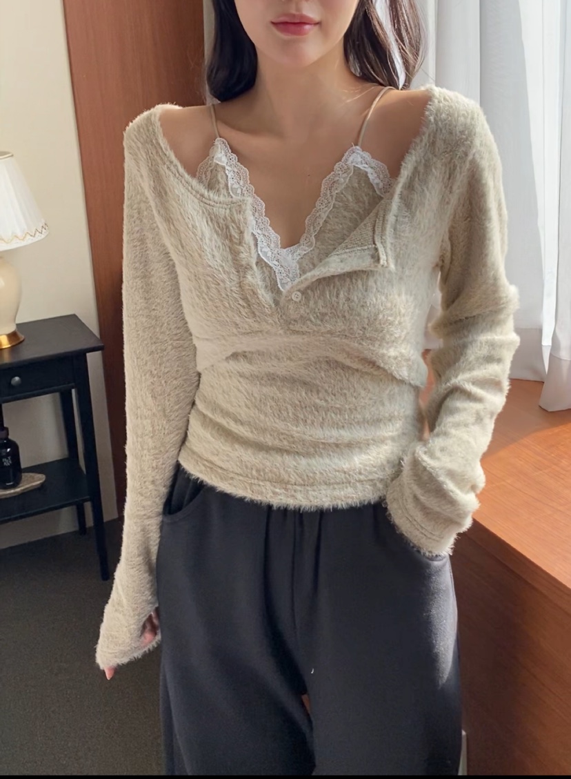 N BROWN東大門㊣直郵女士新款熱賣人氣25秋冬時尚推薦針織衫N BROWN針織衫