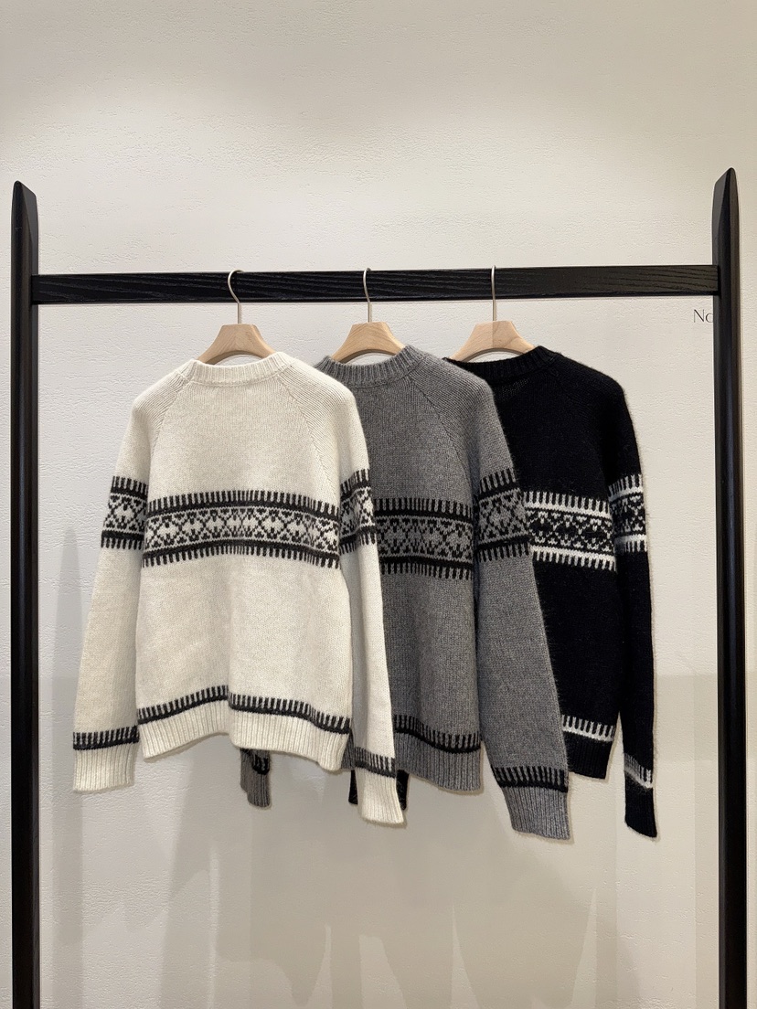 NDE東大門㊣實拍女裝新款時尚人氣休閑25秋冬職業熱賣毛衣羊毛NDE毛衣