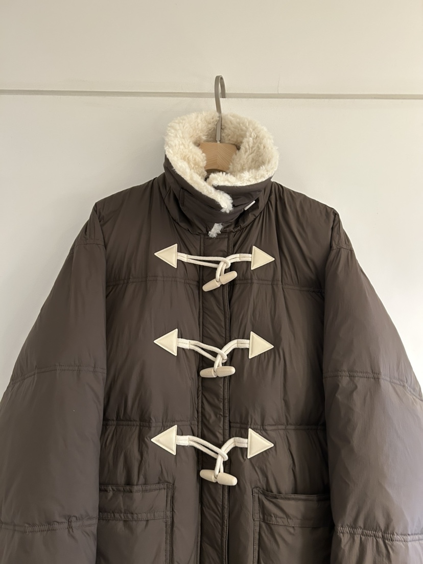 NOTICE東大門㊣實拍女裝新款推薦職業25秋冬時尚熱賣長款棉服NOTICE長款棉服