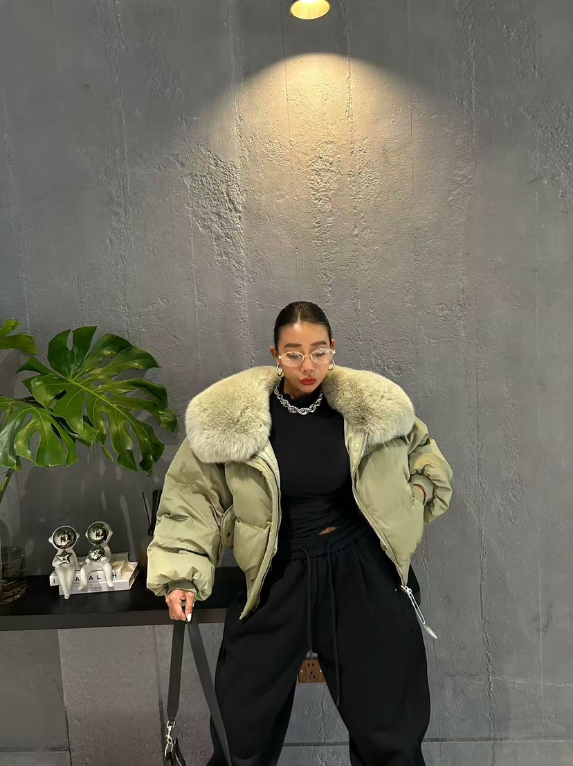 BLACK BABI東大門㊣代購女裝新品職業推薦休閑熱賣短款羽絨服BLACK BABI短款羽絨服