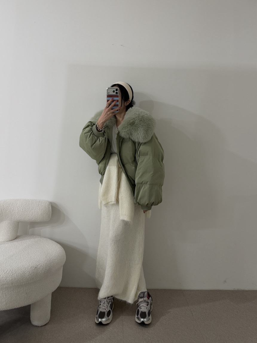 BLACK BABI東大門㊣代購女裝新品職業推薦休閑熱賣短款羽絨服BLACK BABI短款羽絨服