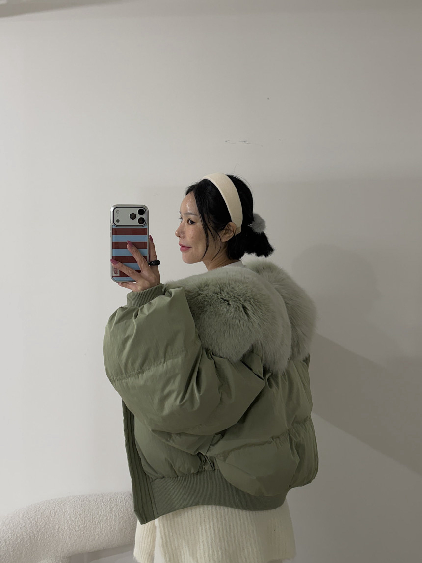 BLACK BABI東大門㊣代購女裝新品職業推薦休閑熱賣短款羽絨服BLACK BABI短款羽絨服