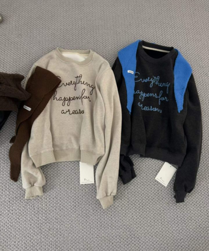 BOBBIE DOLL韓國代購㊣女裝新品時尚休閑25秋冬人氣推薦衛衣BOBBIE DOLL衛衣