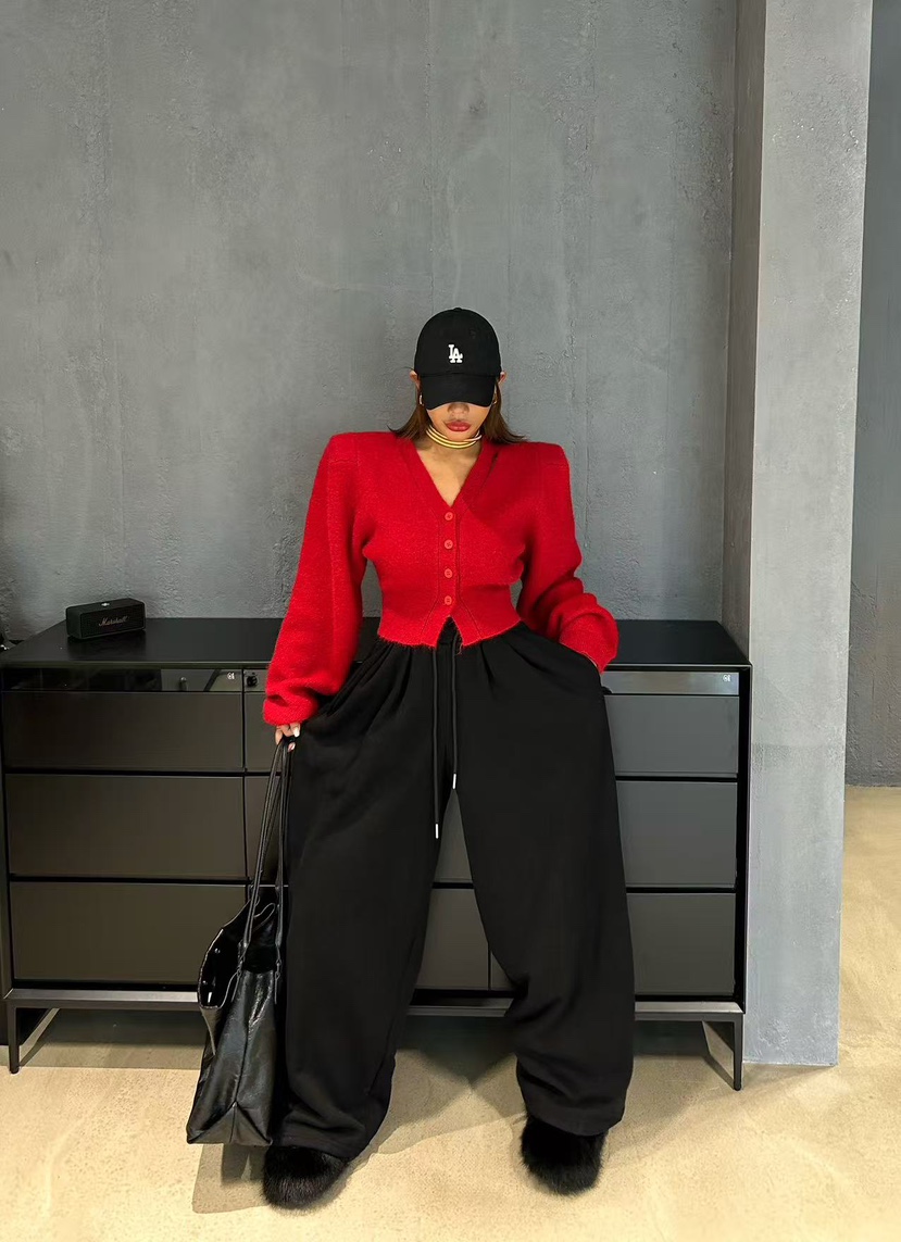 BLACK BABI東大門㊣直郵女士新品熱賣25秋冬休閑推薦休閑褲BLACK BABI休閑褲圖色3