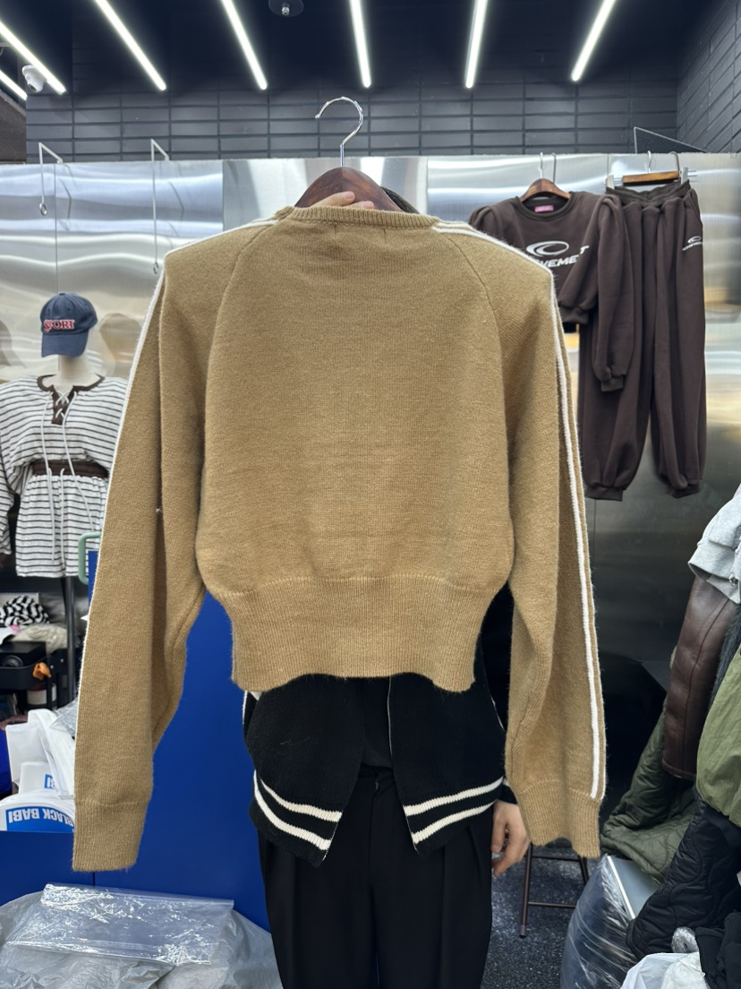 BLACK BABI東大門㊣代購女士新品職業休閑推薦人氣真品針織衫BLACK BABI針織衫