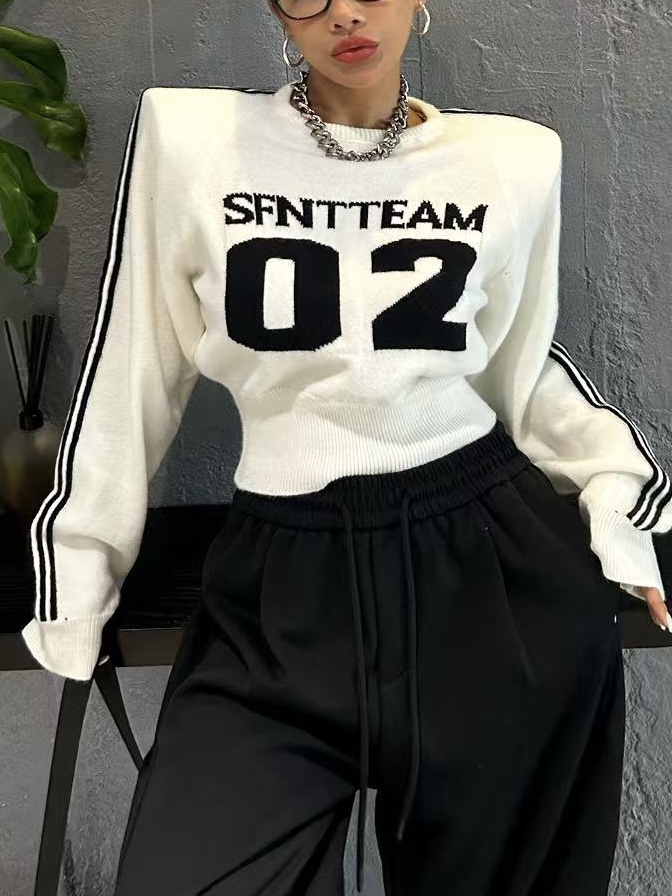 BLACK BABI東大門㊣代購女士新品職業休閑推薦人氣真品針織衫BLACK BABI針織衫圖色1