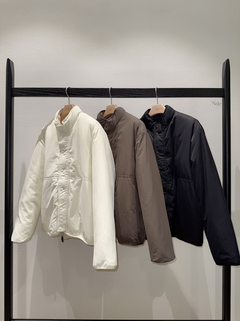 NDE韓國代購㊣女士新款人氣25秋冬熱賣真品職業夾克兩面穿雙面NDE夾克