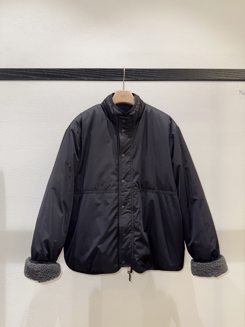 NDE韓國代購㊣女士新款人氣25秋冬熱賣真品職業夾克兩面穿雙面NDE夾克