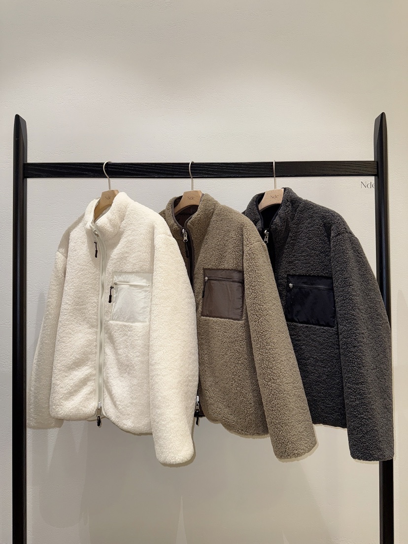 NDE韓國代購㊣女士新款人氣25秋冬熱賣真品職業夾克兩面穿雙面NDE夾克