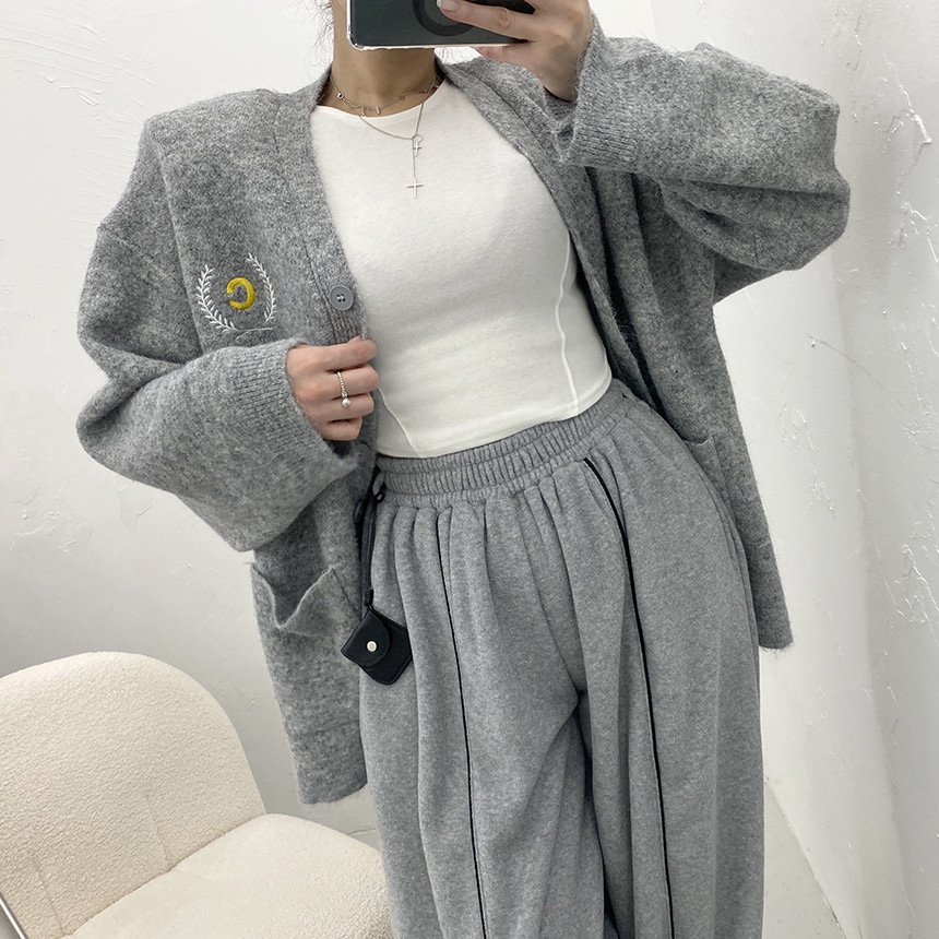 BLACK BABI韓國直郵㊣女士新款25秋冬熱賣休閑人氣職業針織衫BLACK BABI針織衫