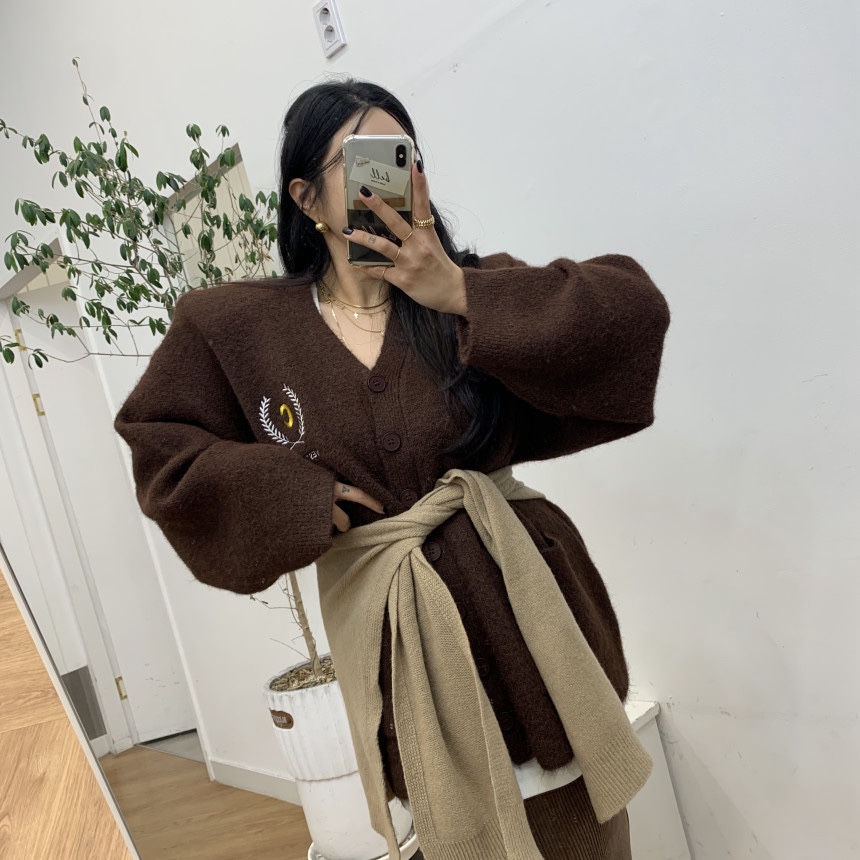 BLACK BABI韓國直郵㊣女士新款25秋冬熱賣休閑人氣職業針織衫BLACK BABI針織衫