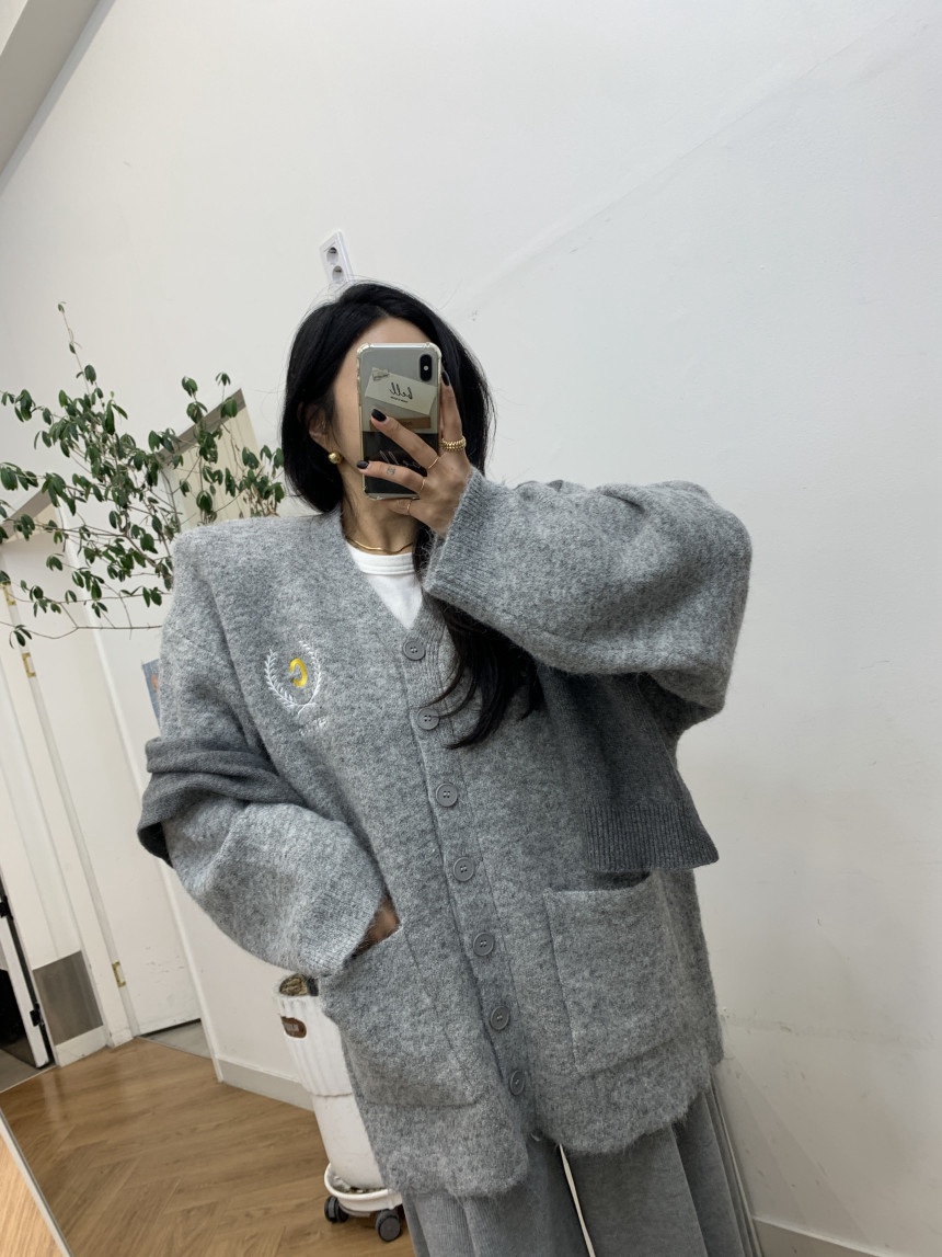 BLACK BABI韓國直郵㊣女士新款25秋冬熱賣休閑人氣職業針織衫BLACK BABI針織衫圖色3