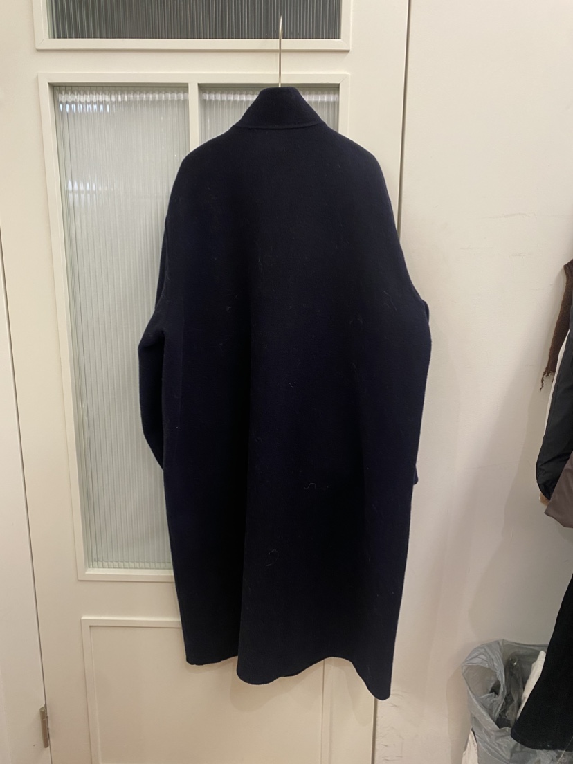 JADEMARKET東大門㊣代購女裝新款熱賣中長款大衣不含圍巾口袋長款JADE MARKET中長款大衣