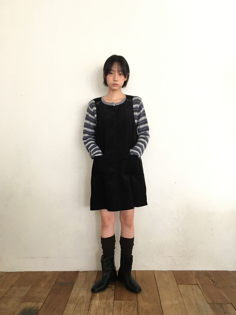 CCW東大門㊣代購女裝新品人氣時尚熱賣休閑推薦真品連衣裙紐扣CCW--NYUNYU連衣裙