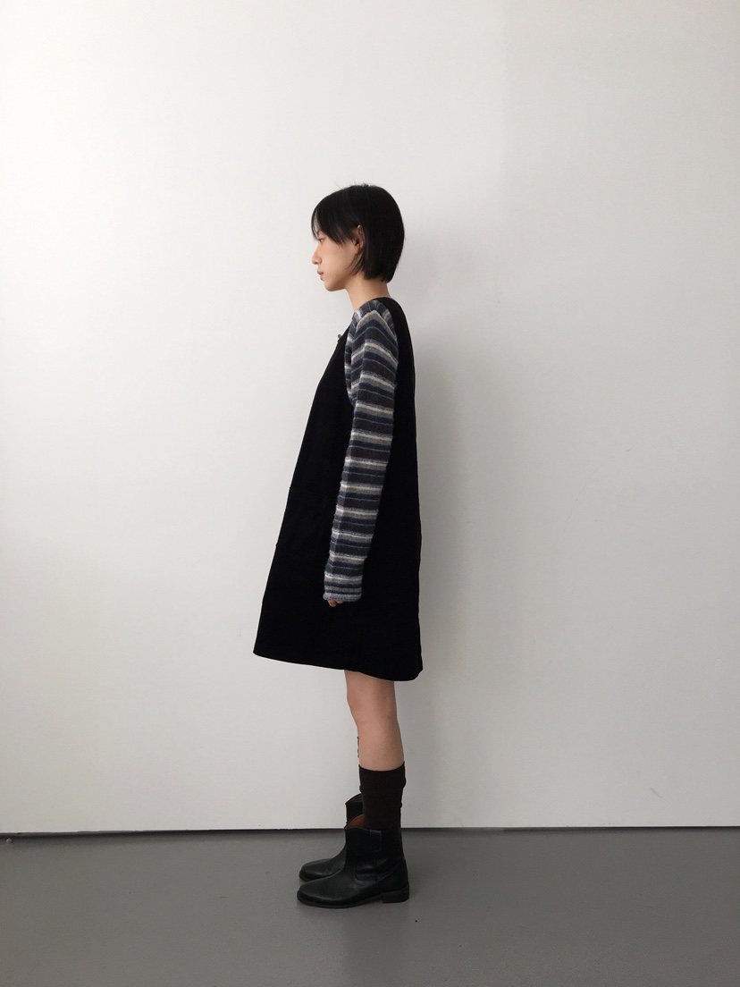 CCW東大門㊣代購女裝新品人氣時尚熱賣休閑推薦真品連衣裙紐扣CCW--NYUNYU連衣裙