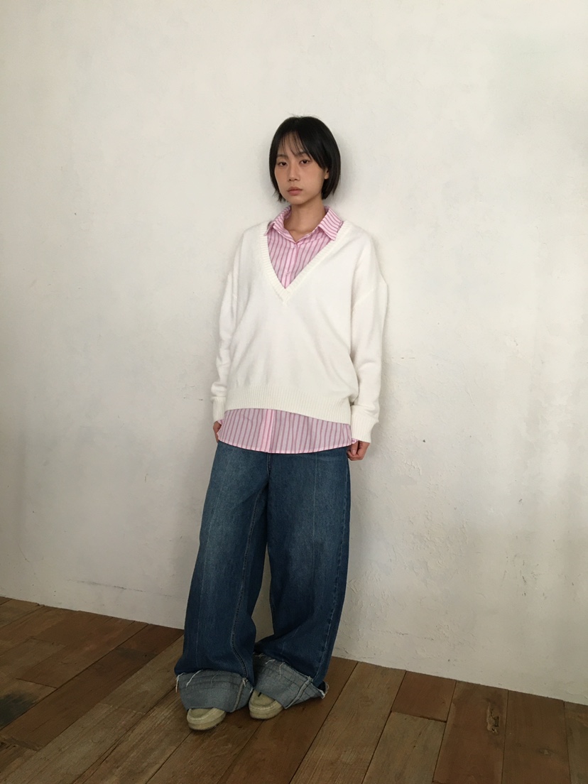 CCW東大門㊣實拍女士新款時尚職業熱賣真品人氣休閑25秋冬針織衫CCW--NYUNYU針織衫