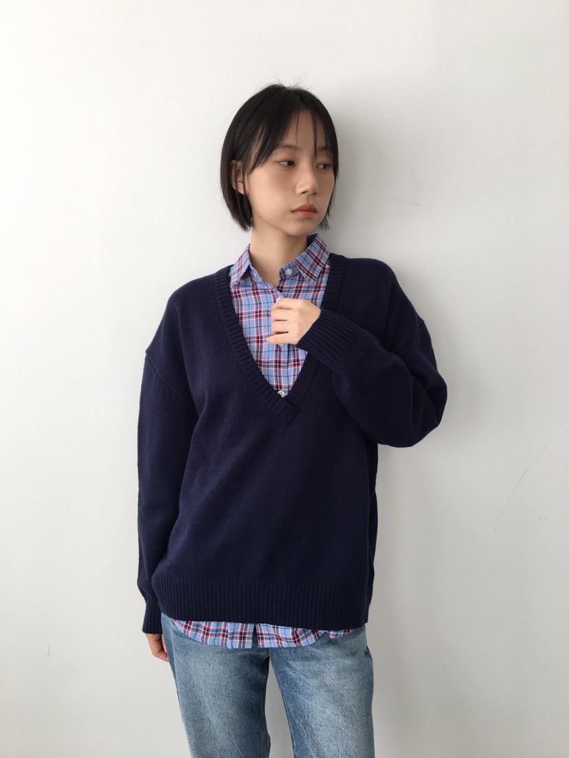 CCW東大門㊣實拍女士新款時尚職業熱賣真品人氣休閑25秋冬針織衫CCW--NYUNYU針織衫